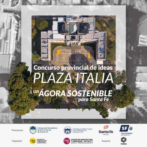 Concurso provincial de ideas Plaza Italia: un ágora sostenible para Santa Fe