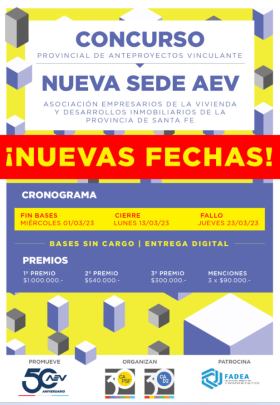 CONCURSO EDIFICIO NUEVA SEDE ADMINISTRATIVA AEV
