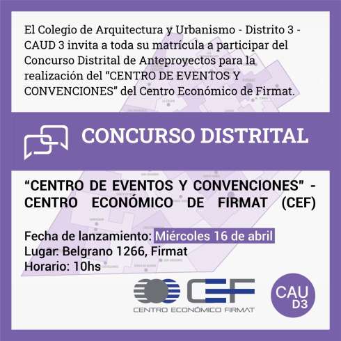 CENTRO DE EVENTOS Y CONVENCIONES - CENTRO ECONÓMICO DE FIRMAT