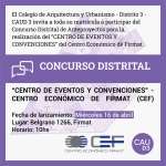 NUEVO CONCURSO DISTRITAL - VENADO TUERTO