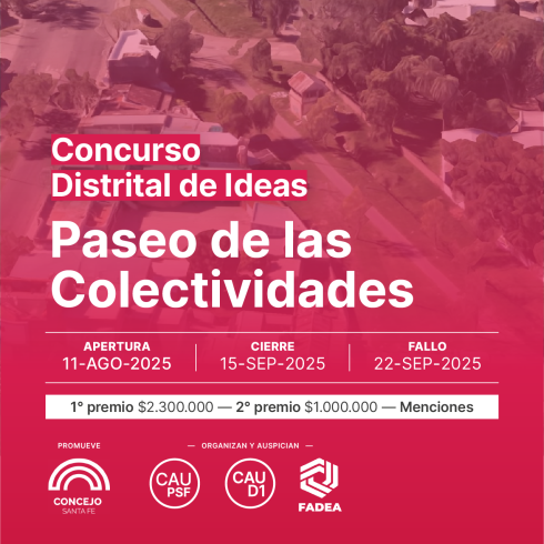 Concurso Distrital de Ideas Paseo de las Colectividades
