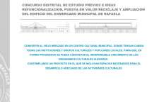 CONCURSO DISTRITAL DE ESTUDIOS PREVIOS E IDEAS REFUNCIONALIZACIÓN, PUESTA EN VALOR, RECICLAJE Y AMPLIACIÓN DEL EDIFICIO DEL “EX MERCADO MUNICIPAL.
