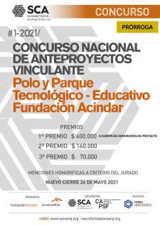 Concurso Nacional de Anteproyectos Polo y Parque Tecnológico - Educativo Fundación Acindar