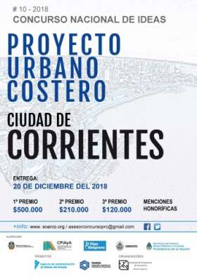 CONCURSO NACIONAL DE IDEAS PROYECTO URBANO COSTERO CIUDAD DE CORRIENTES