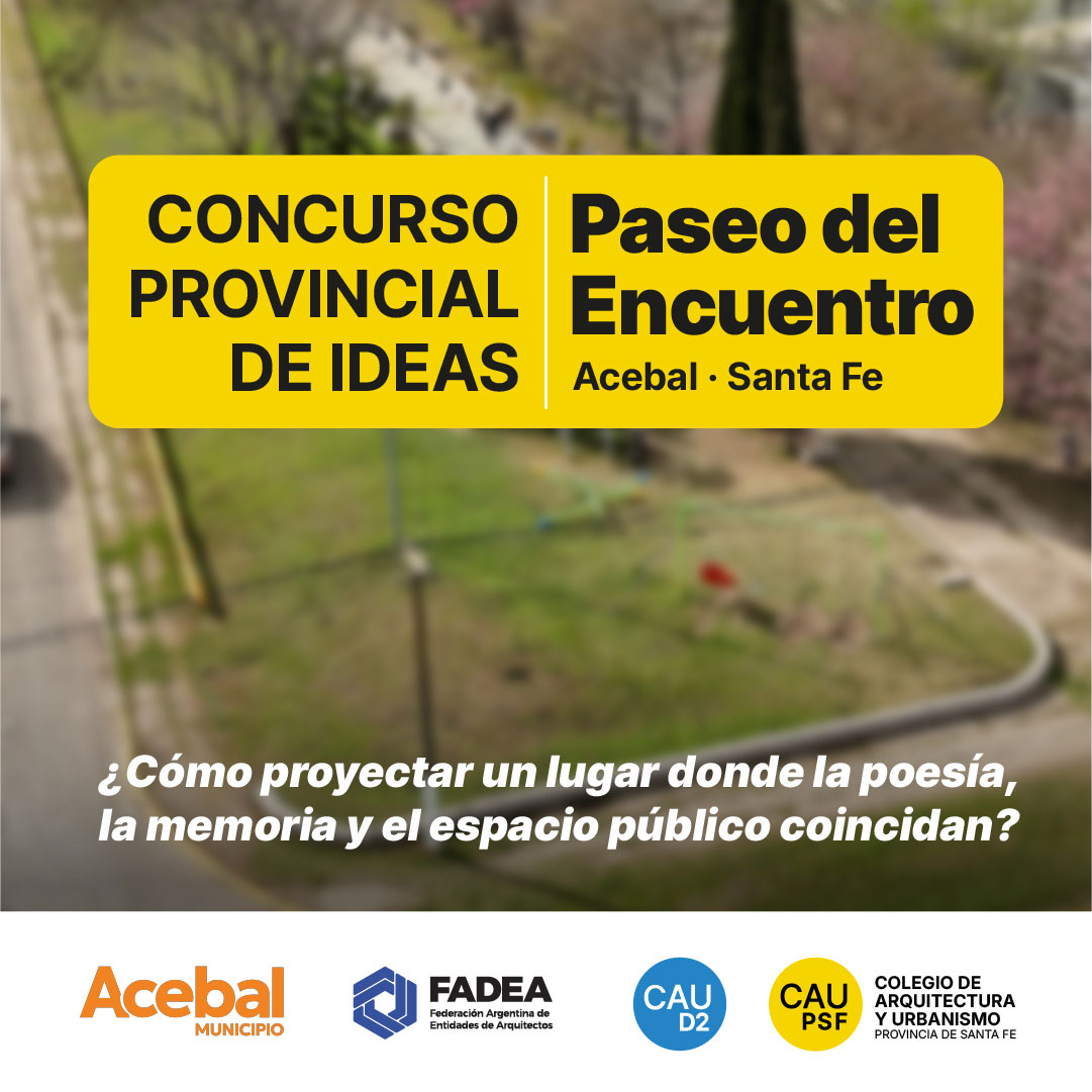 Concurso provincial de ideas Paseo del Encuentro - Acebal