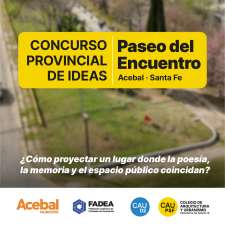Concurso provincial de ideas Paseo del Encuentro - Acebal
