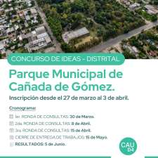 Concurso Distrital de Ideas: Refuncionalización del Parque Municipal 