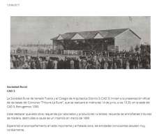 Concurso Distrital de Anteproyecto Vinculante para la Tribuna Oficial y Anexos de la Pista Central de la Sociedad Ruralde Venado Tuerto